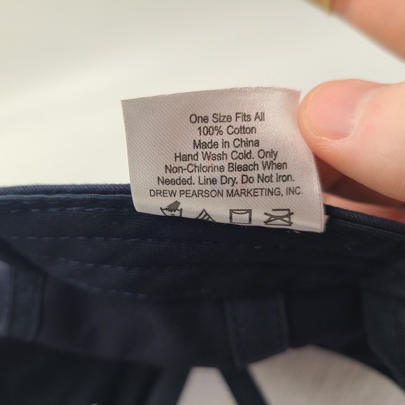 Vintage Boston Red Sox Hat Adjustable Drew Pearson Marketing Blue Men MLB Casual - Picture 12 of 12